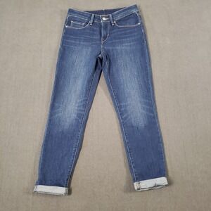 Levi Jeans Womens Size 26 Mid Rise Cuffed Ankle